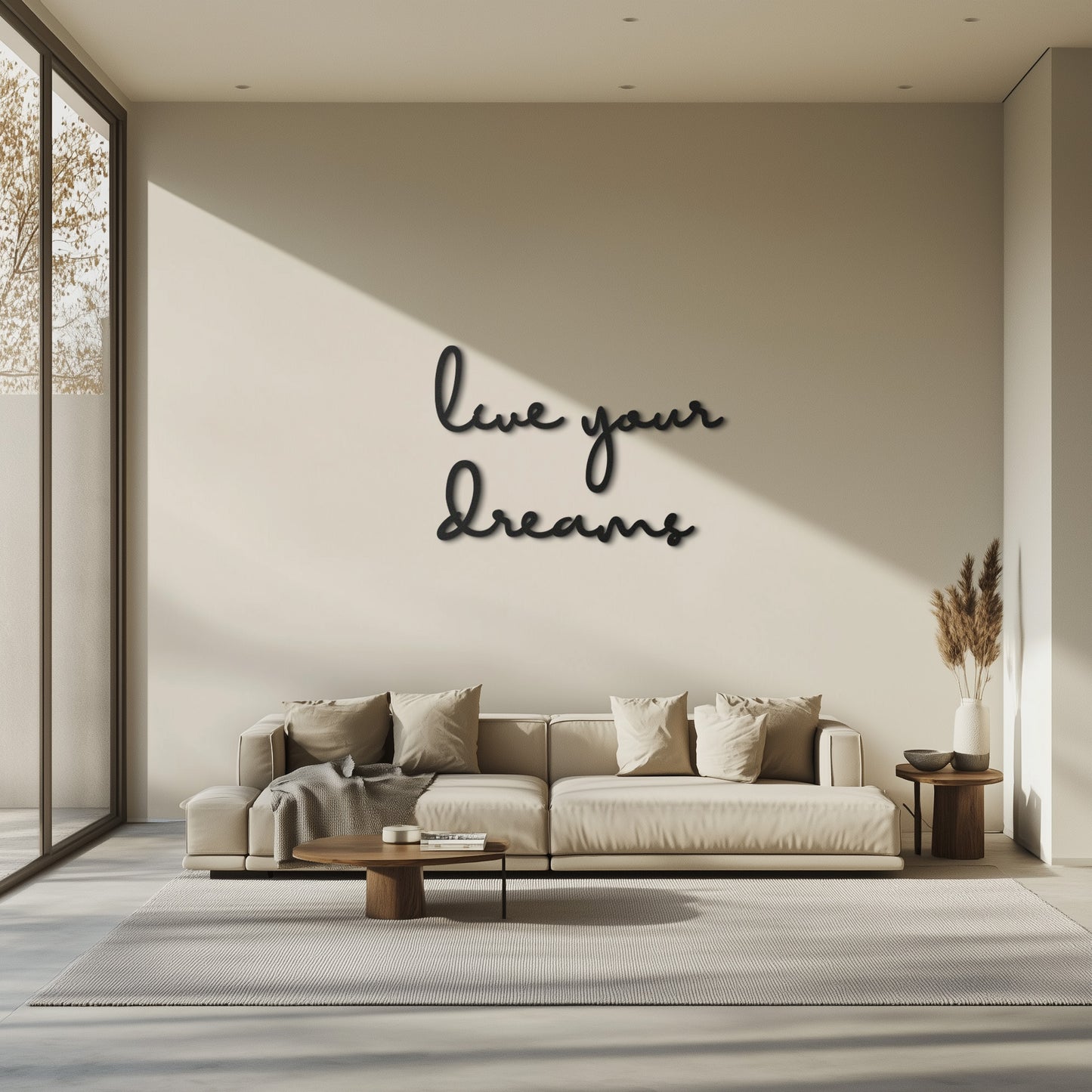 Live Your Dreams Metal Painting