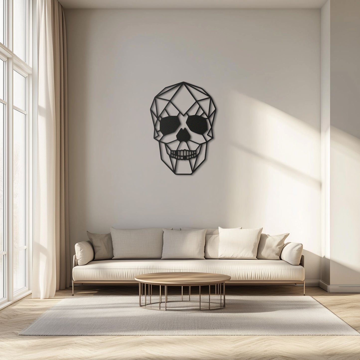 Skull Metal Table