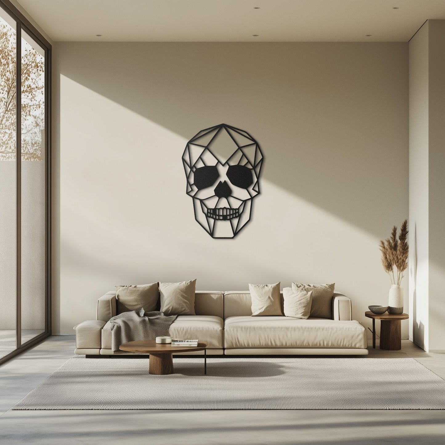 Skull Metal Table