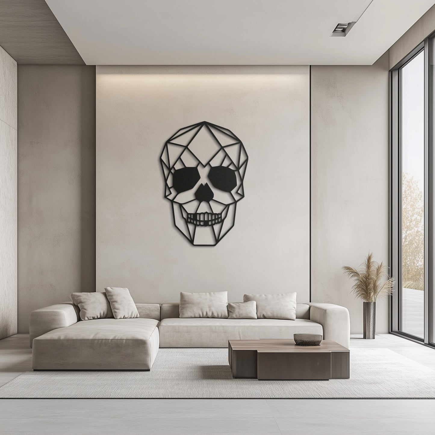 Skull Metal Table