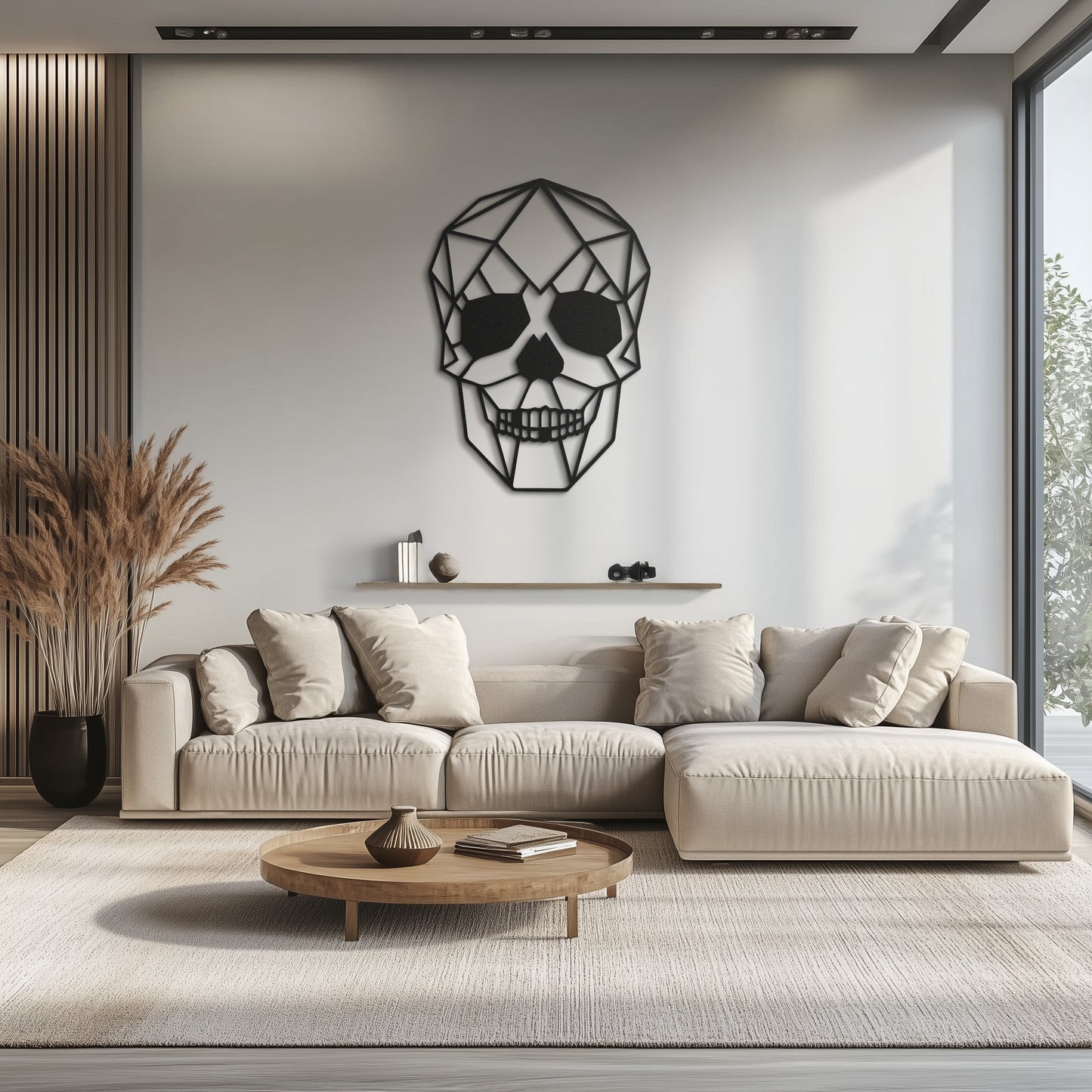 Skull Metal Table