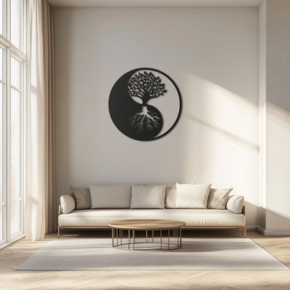 Yin Yang Tree Decor Table